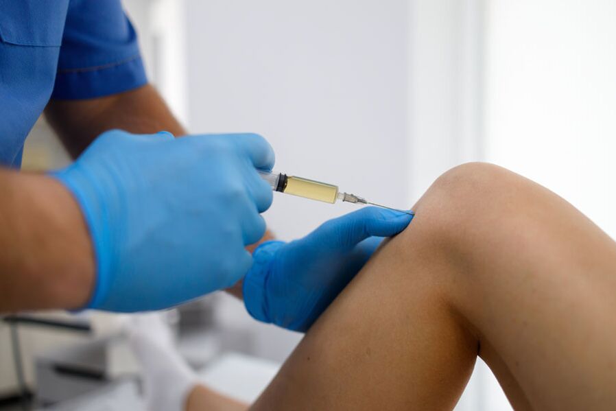 Injektionen zur Behandlung von Arthrose